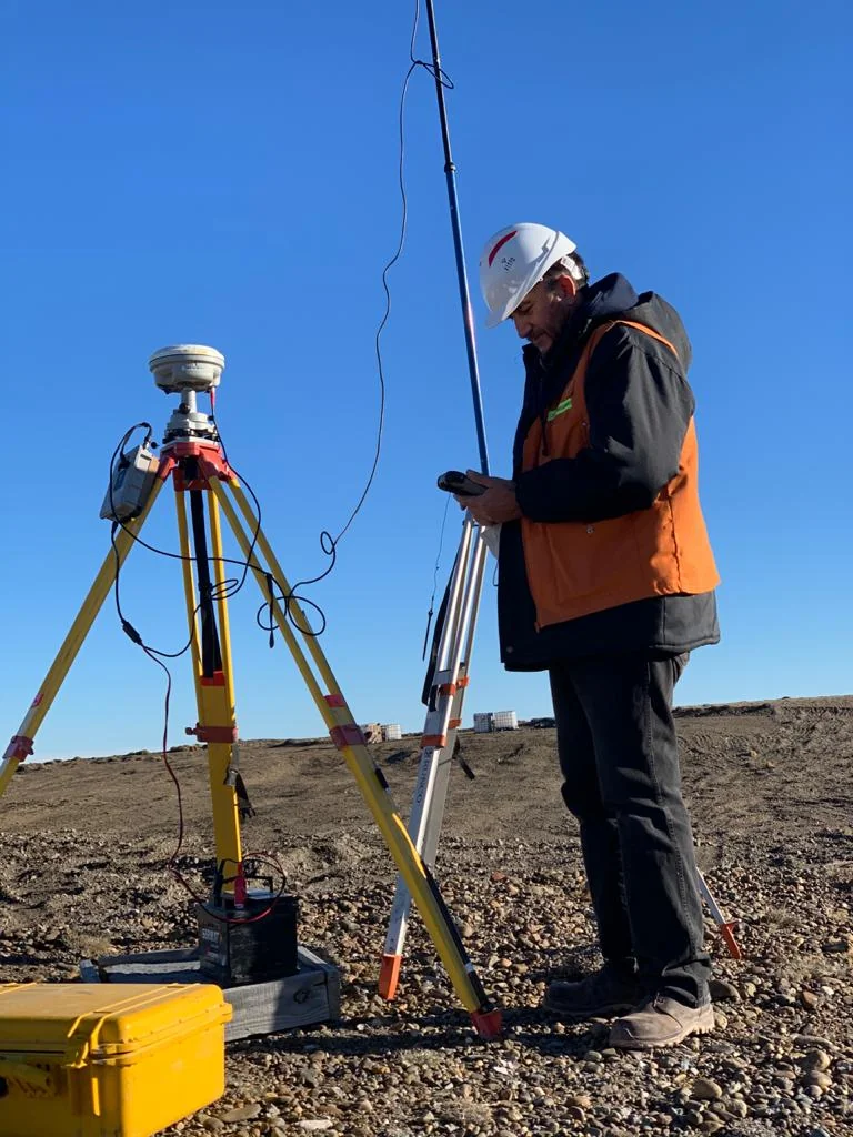 Sistema GPS en relevamiento de zona costera