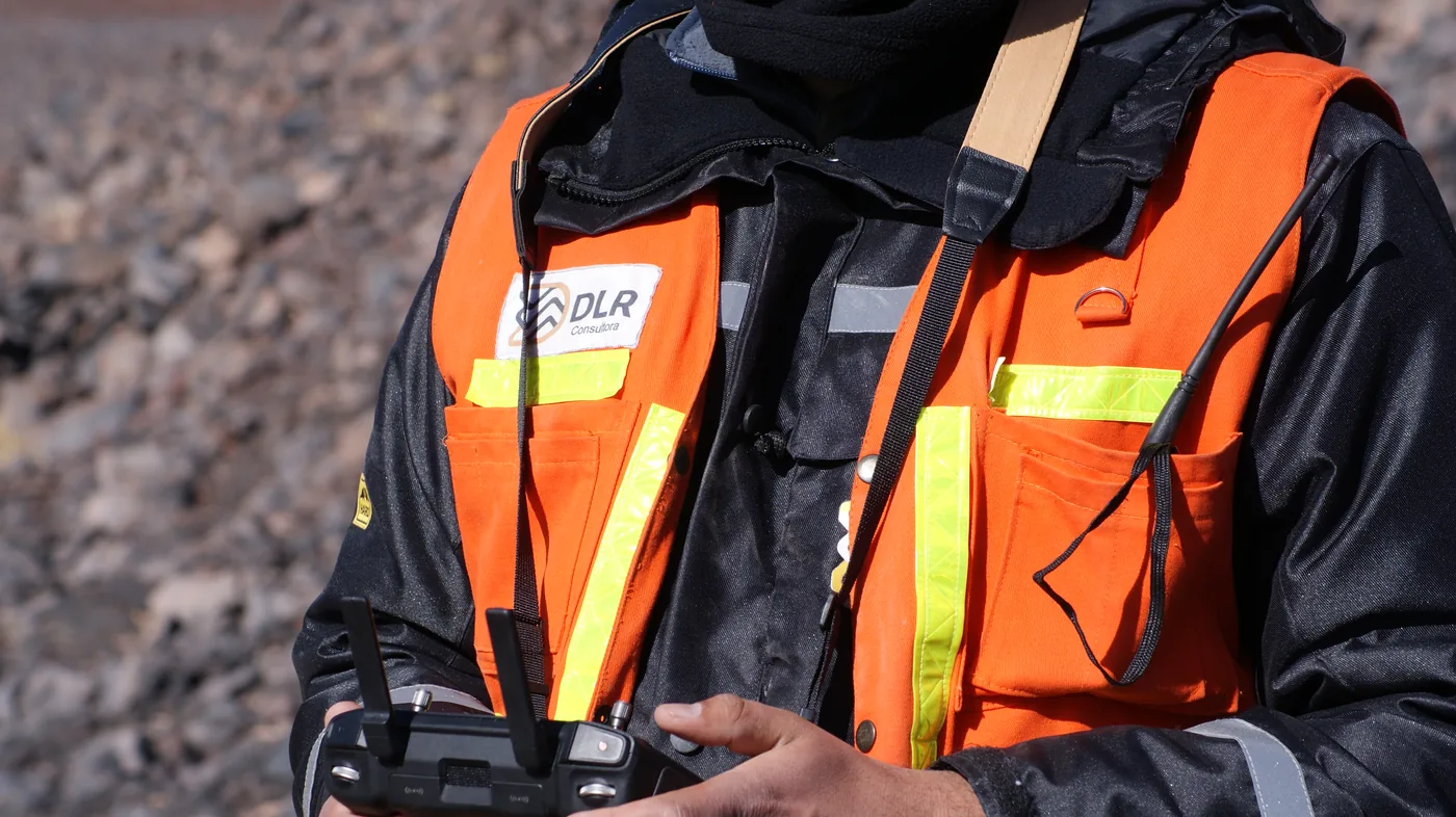 Trabajo topográfico de precisión en campo