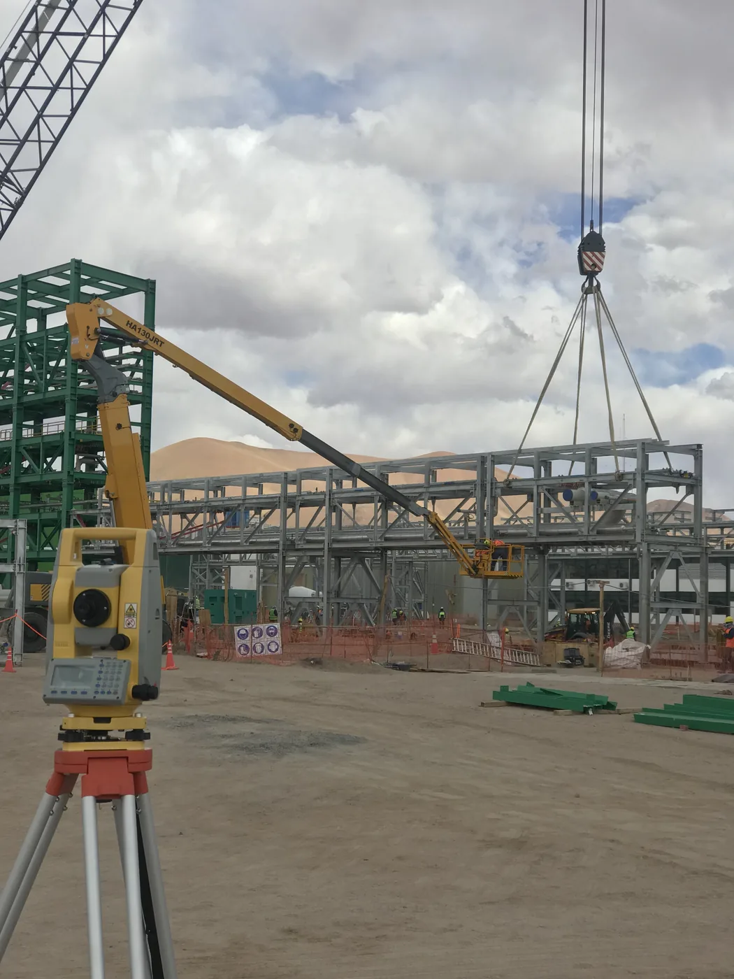 Control de verticalidad estructural en obra