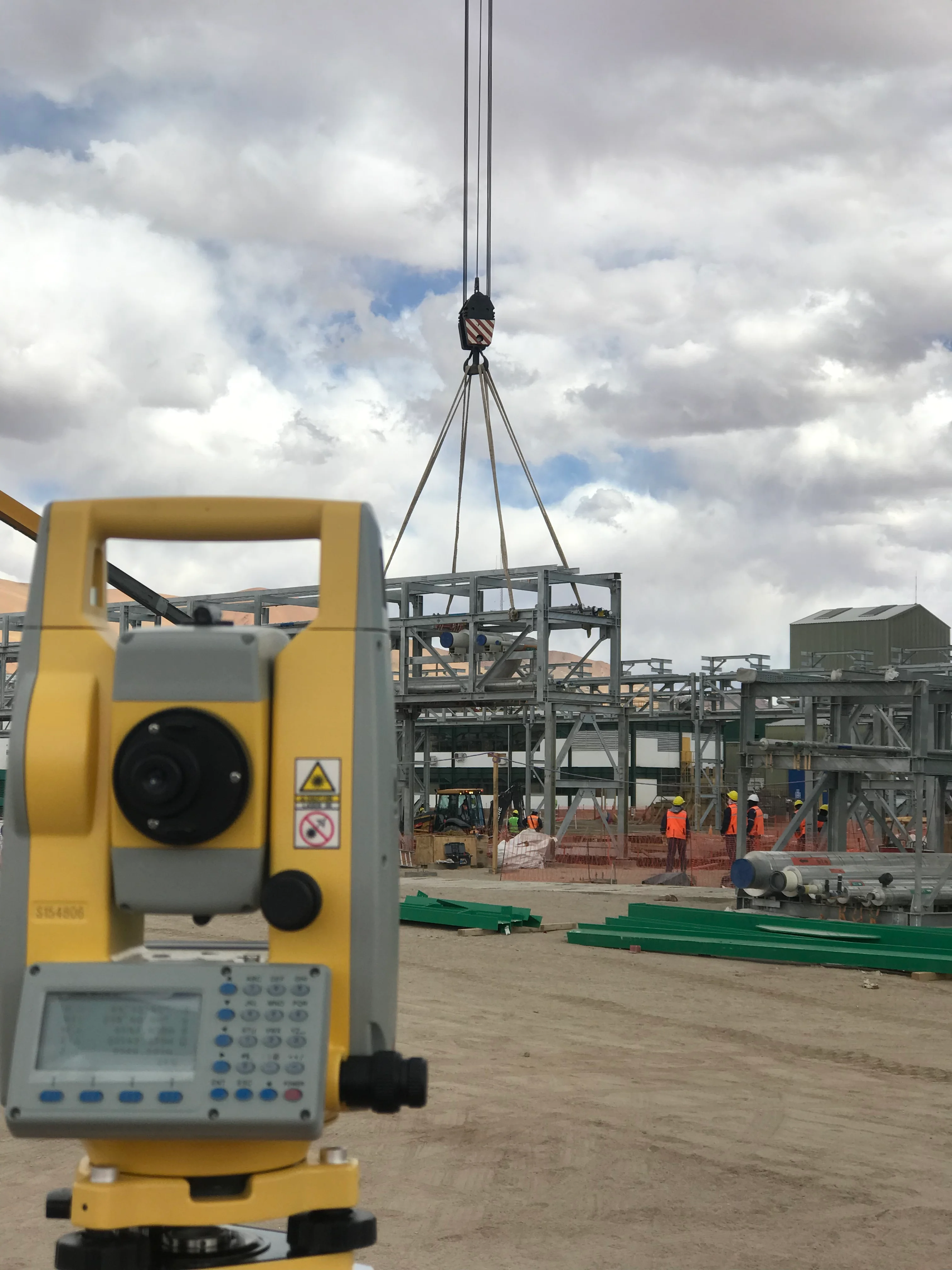 Control de verticalidad estructural